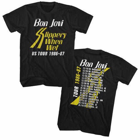 Bon Jovi Ssw Tour Adult T-Shirt