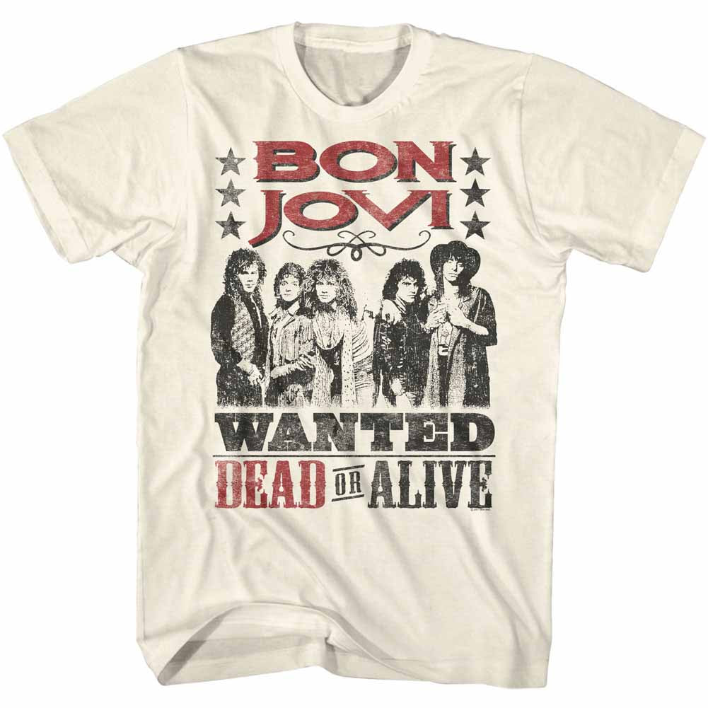 Bon Jovi Dead Or Alive Adult T-Shirt
