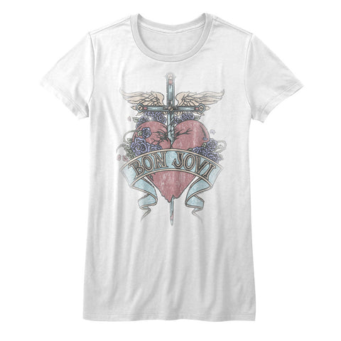 Bon Jovi Pierced Ladies T-Shirt