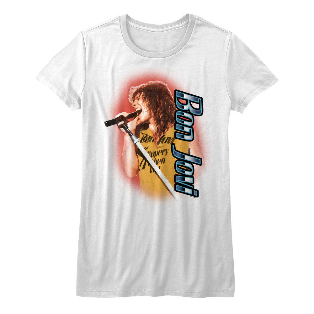 Bon Jovi Slippery Ladies T-Shirt