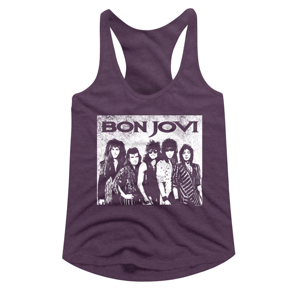 Bon Jovi Bigbonjovi Ladies Racerback