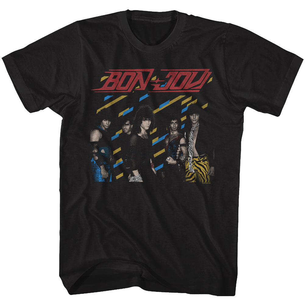 Bon Jovi Eighties Adult T-Shirt