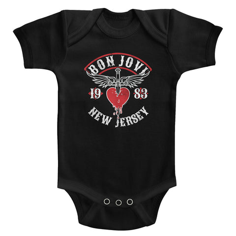 Bon Jovi Nj38 Infant Bodysuit
