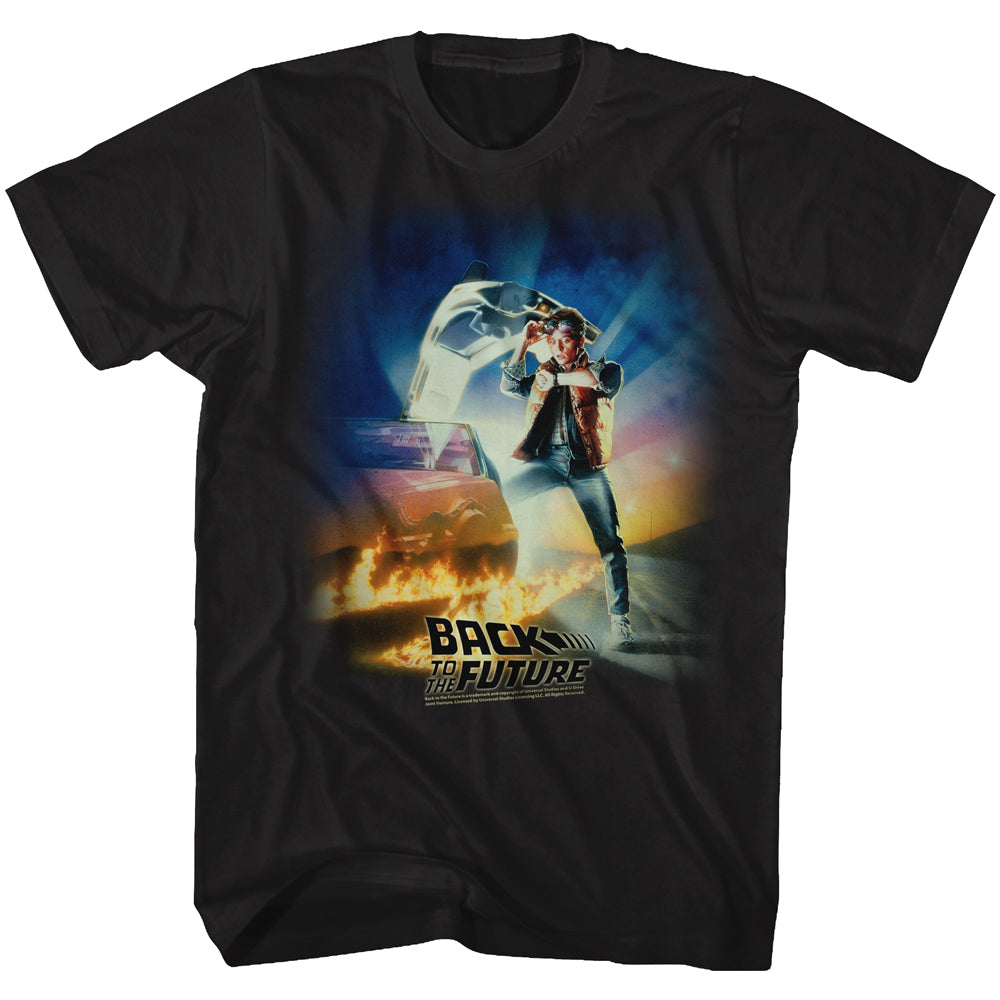 Back To The Future Btf Poster Men's T-Shirt