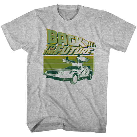 Back To The Future Green Flight Men's T-Shirt