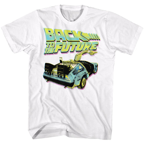 Back To The Future Btf Neon Men's T-Shirt