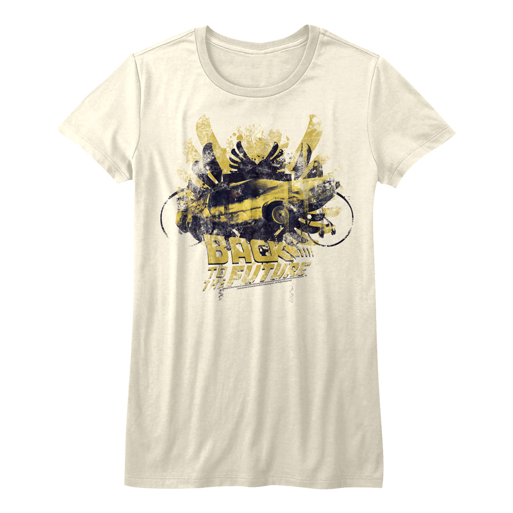 Back To The Future Glamour Juniors T-Shirt