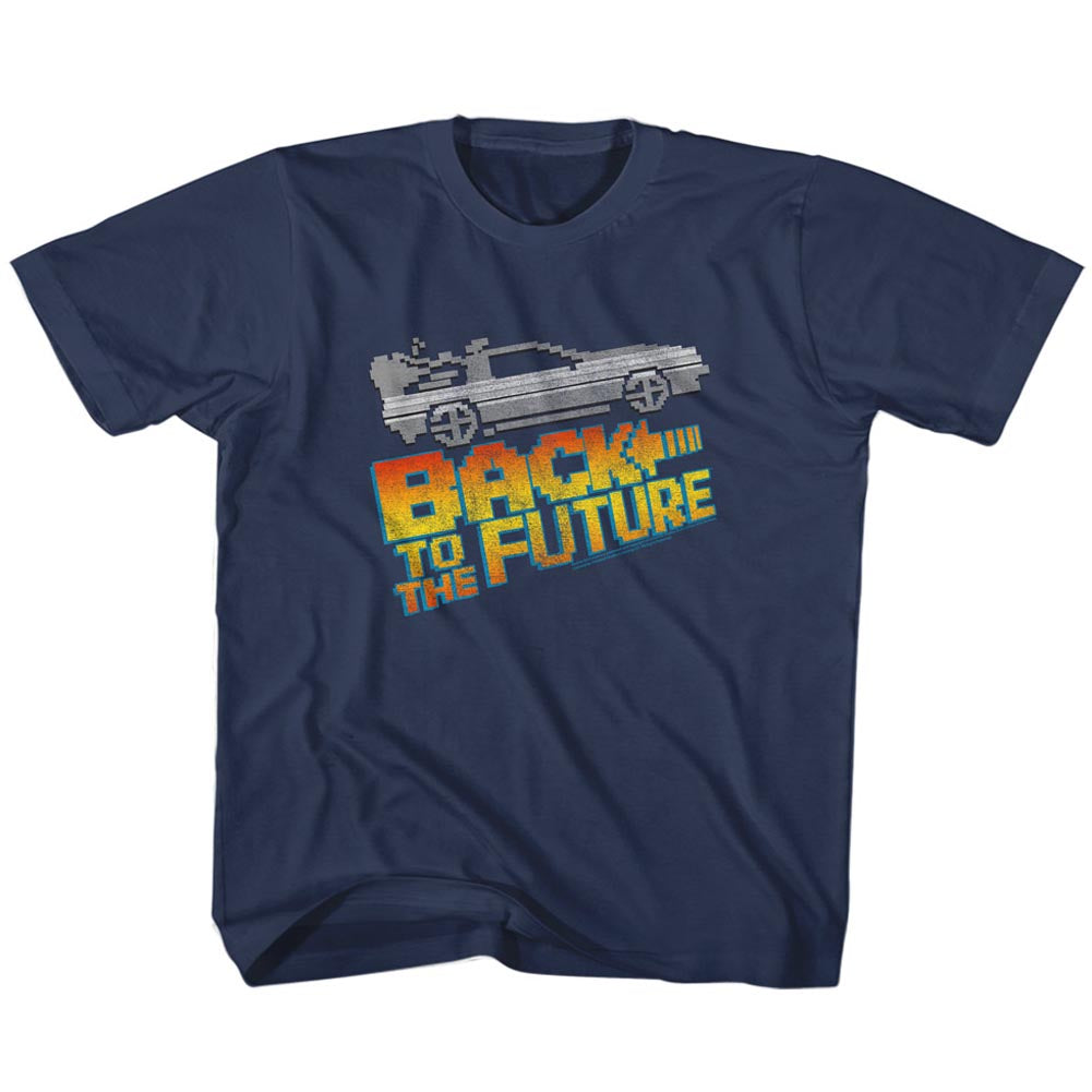 Back To The Future 8Bit To The Future Youth T-Shirt