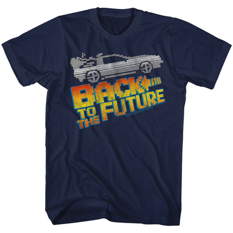Back To The Future 8Bit To The Future Men's T-Shirt