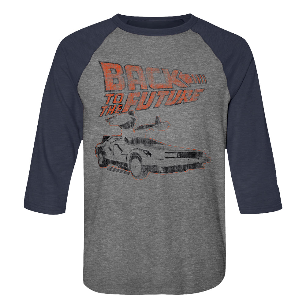 Back To The Future My Other Ride Men's Raglan