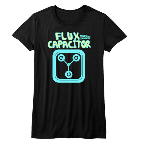 Back To The Future Flux Ladies T-Shirt