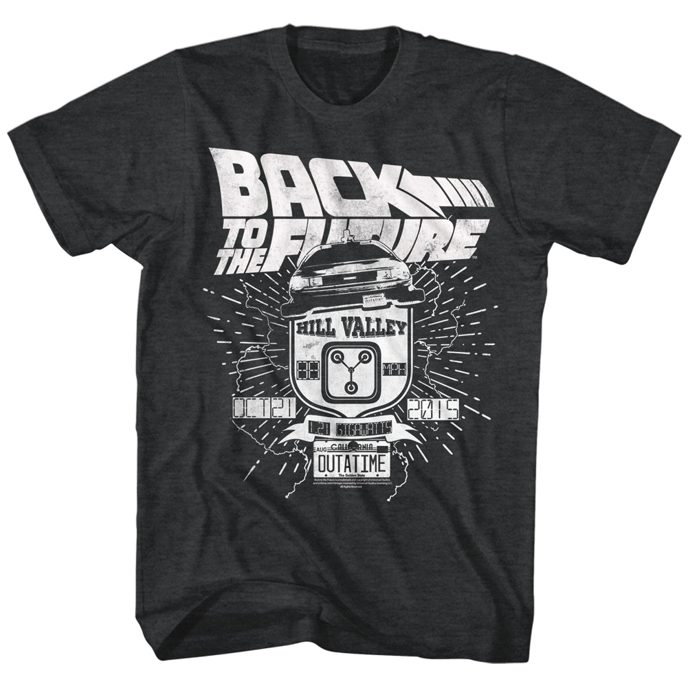 Back To The Future Vintage Delorean Men's T-Shirt