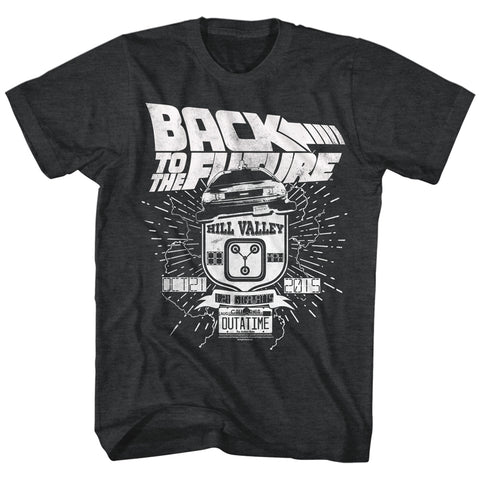 Back To The Future Vintage Delorean Men's T-Shirt