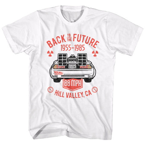 Back To The Future Vintage Dmc Back Men's T-Shirt