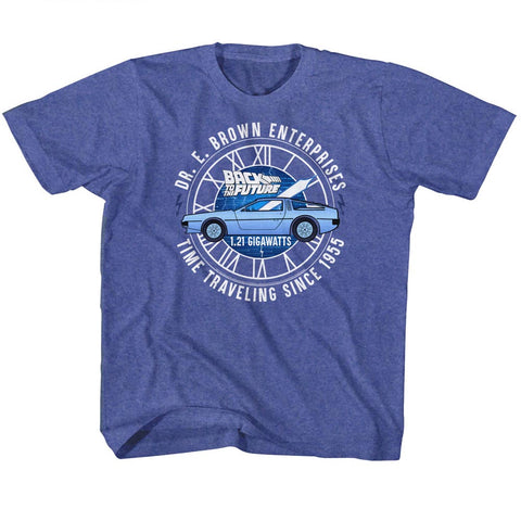 Back To The Future Dr E Brown Enterprises Youth T-Shirt