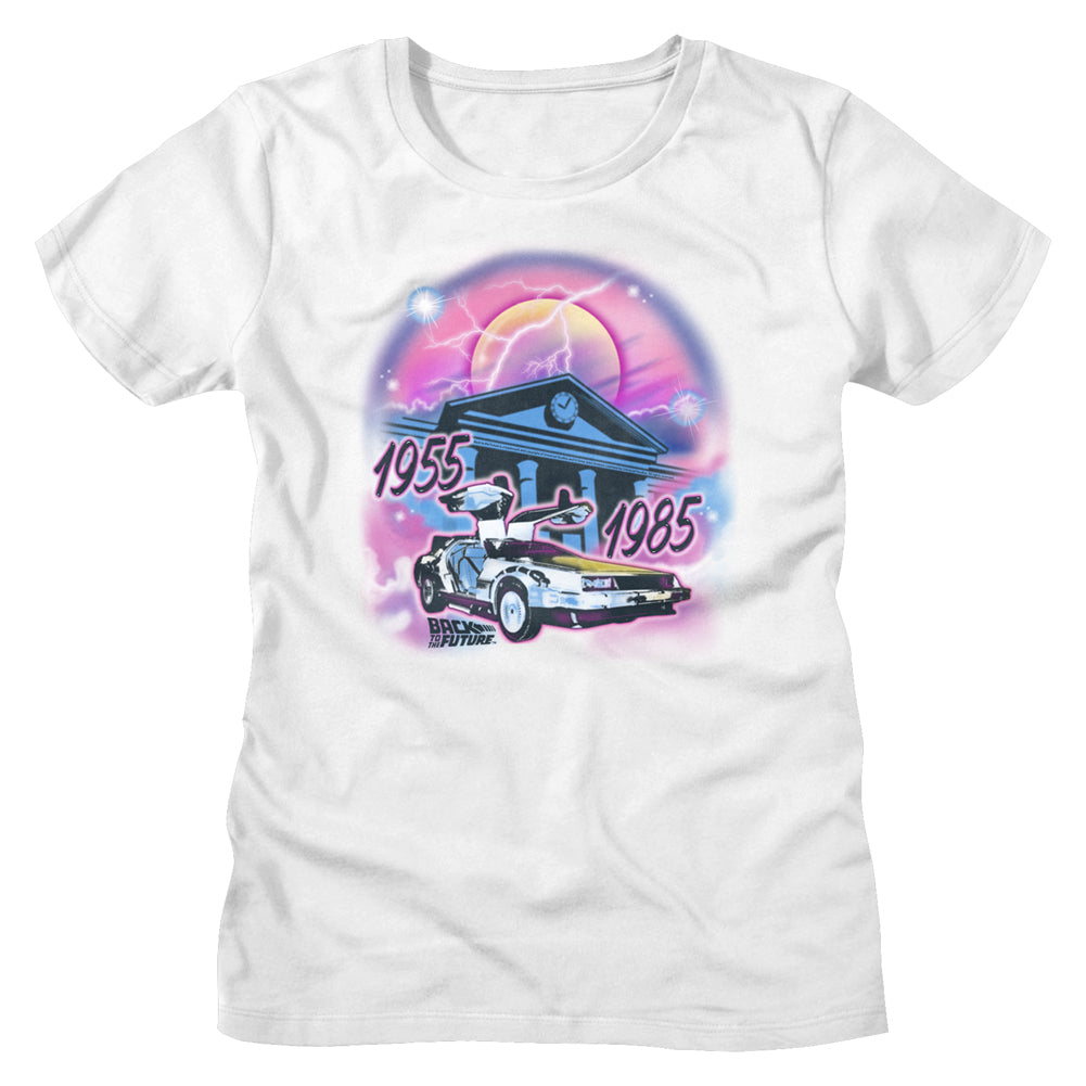 Back To The Future Airbrush  Women's T-Shirt