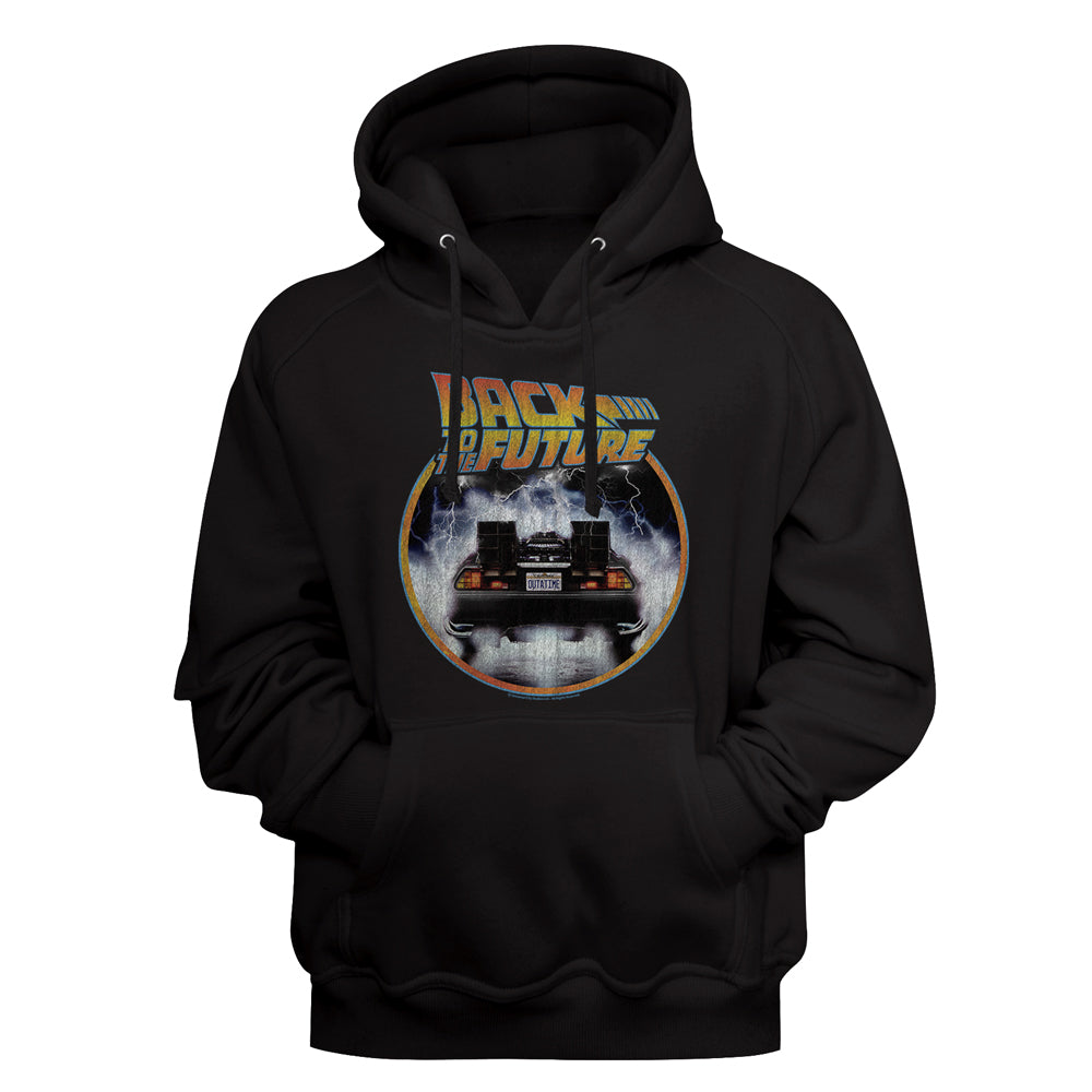 Back To The Future Back To The Back Men's Sweatshirt With Hood