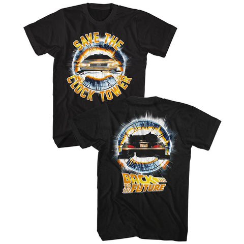 Back To The Future Clocktower Men's T-Shirt