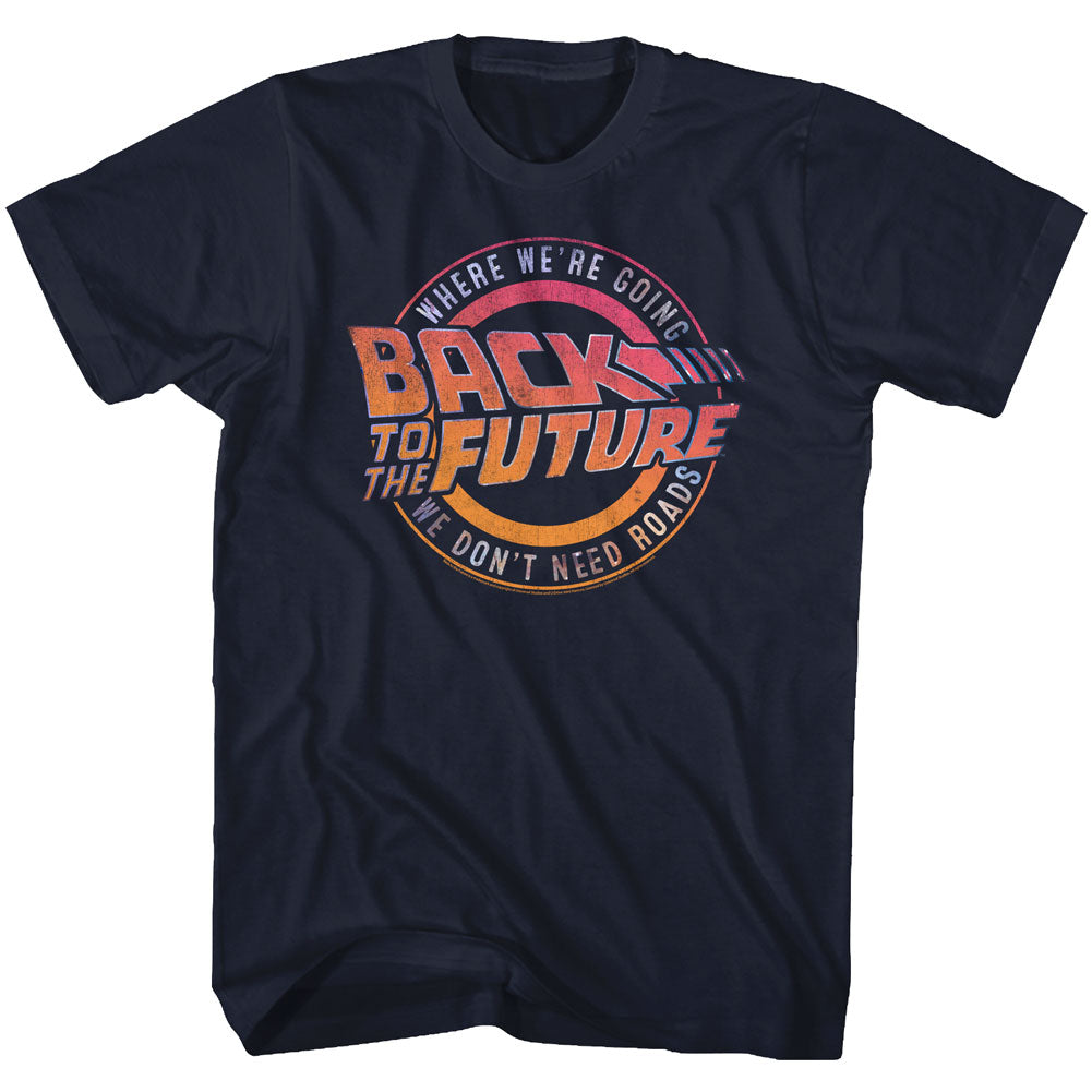 Back To The Future Logo&Quote Men's T-Shirt