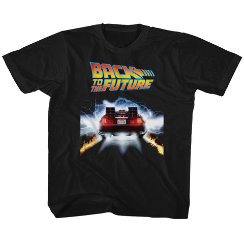 Back To The Future Tail Lights Toddler T-Shirt