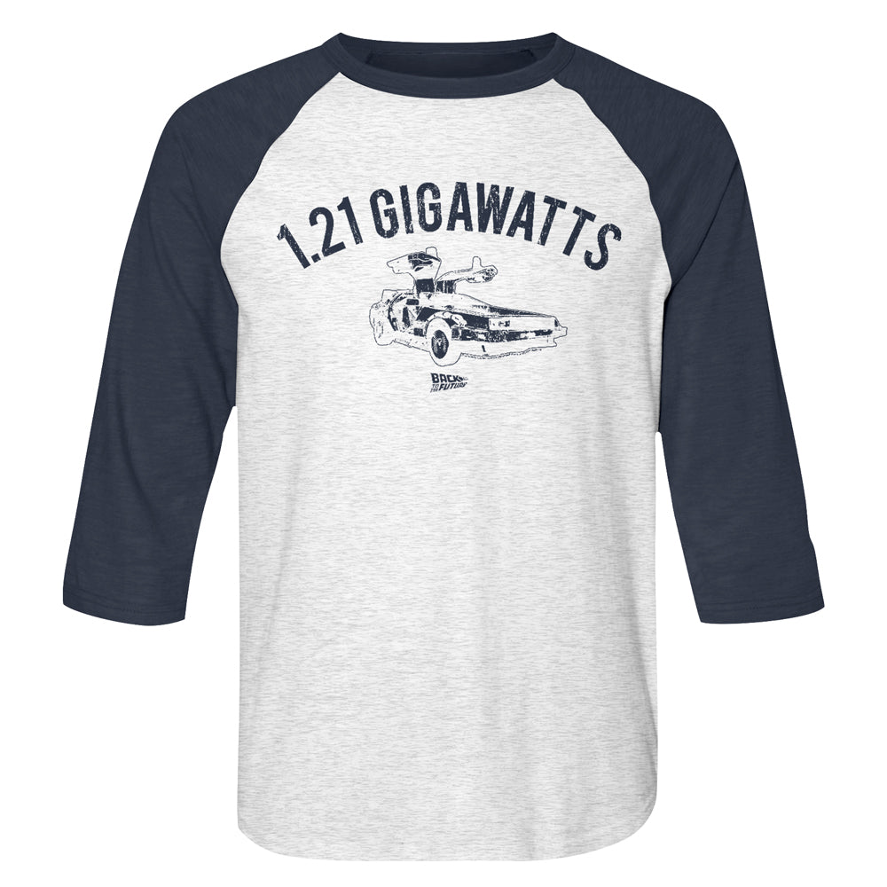 Back To The Future 1.21 Gw Men's Raglan