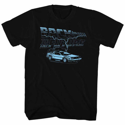 Back To The Future Ride The Lightning Men's T-Shirt