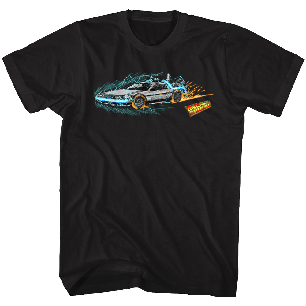 Back To The Future Time Painting 1 Men's T-Shirt