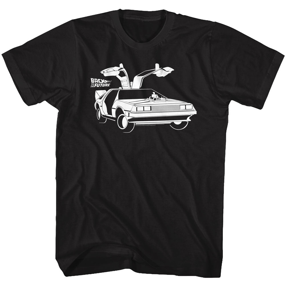 Back To The Future Car Men's T-Shirt
