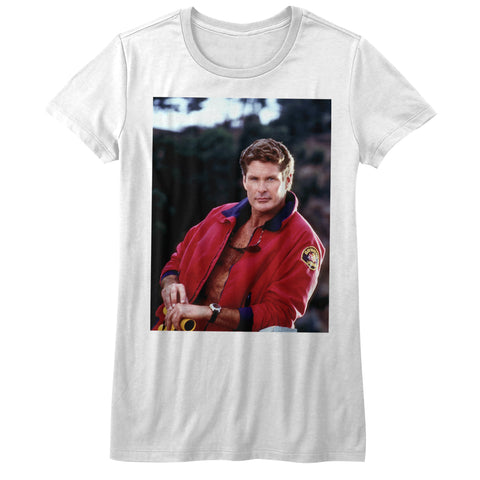 Baywatch The Hoff Ladies T-Shirt