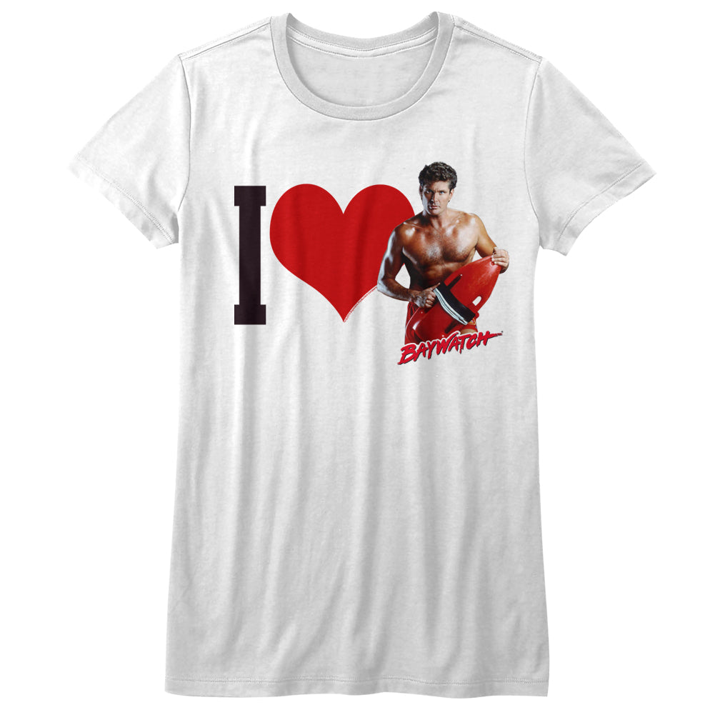 Baywatch Hearthoff Ladies T-Shirt