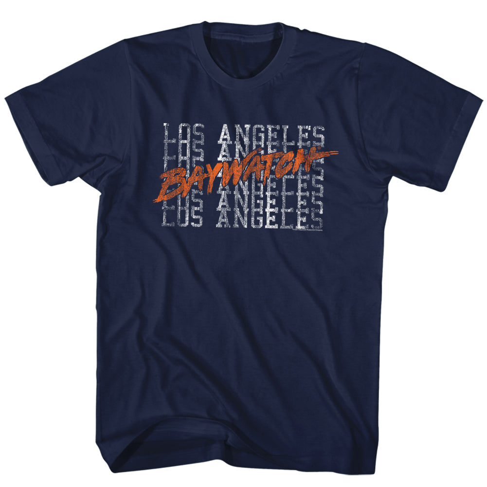 Baywatch L.A. Beaches Men's T-Shirt
