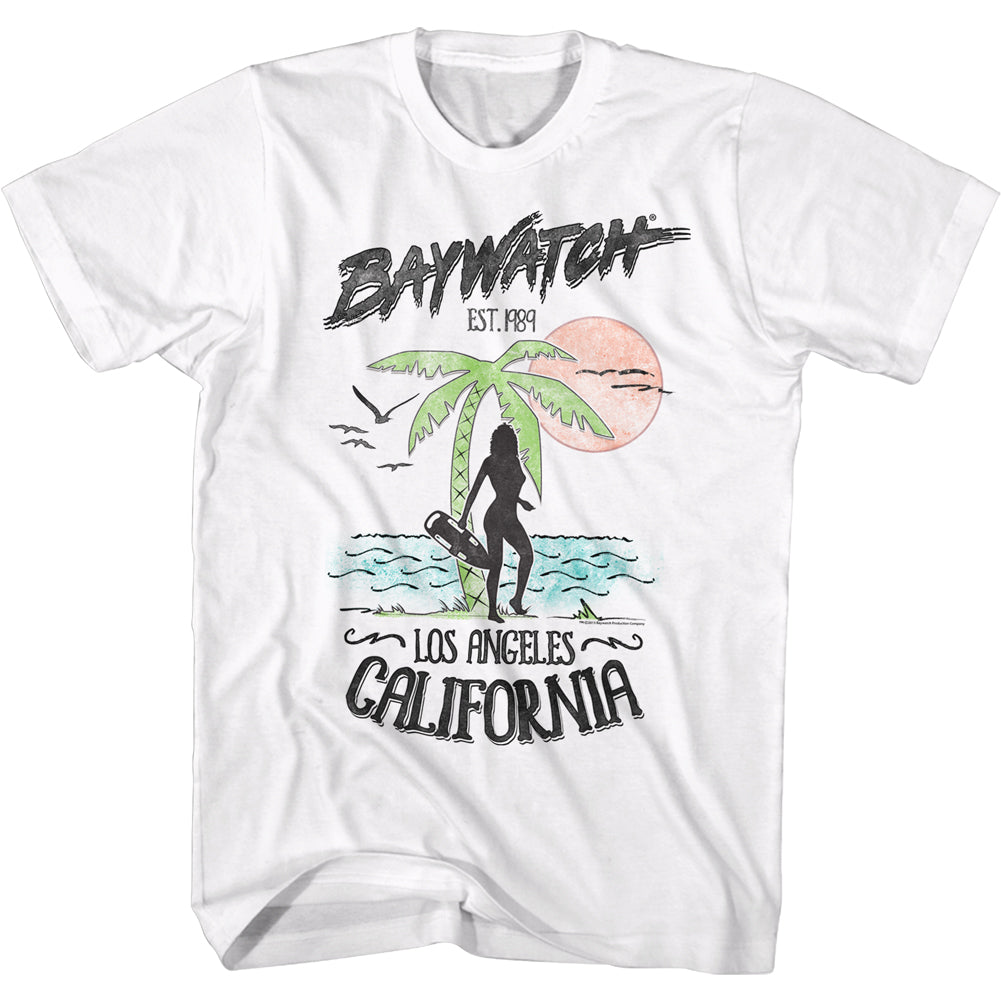 Baywatch Beach Men's T-Shirt