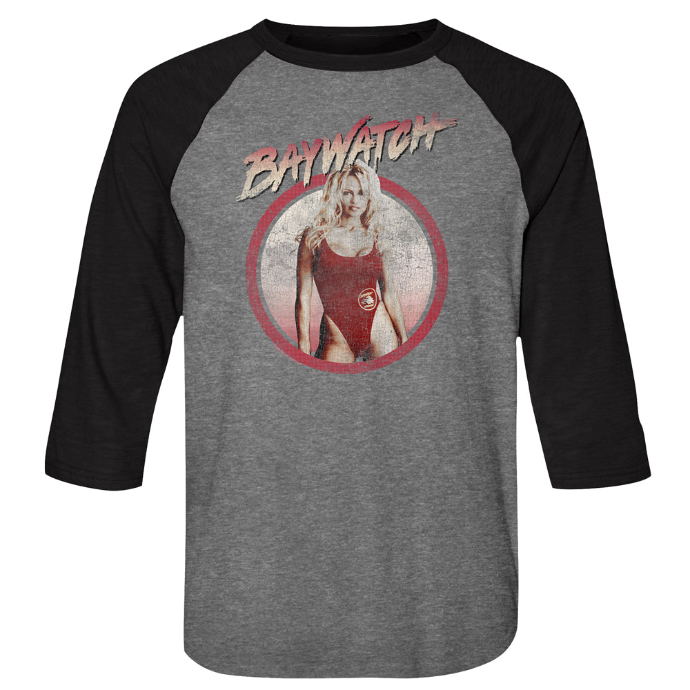 Baywatch Vintage Men's Raglan