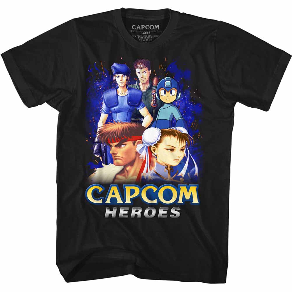 Capcom Heroes1 Men's T-Shirt