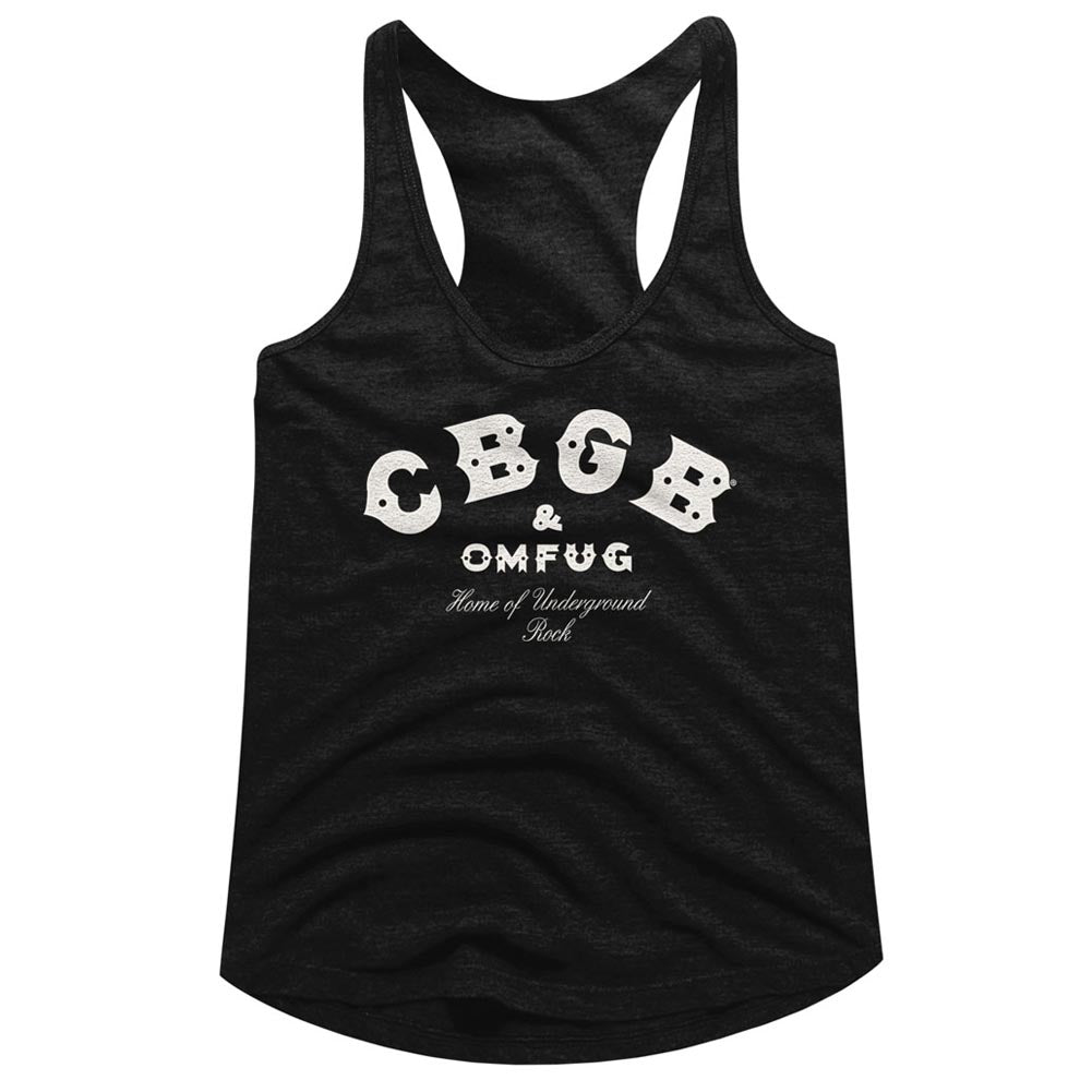 CBGB Logo Ladies Racerback