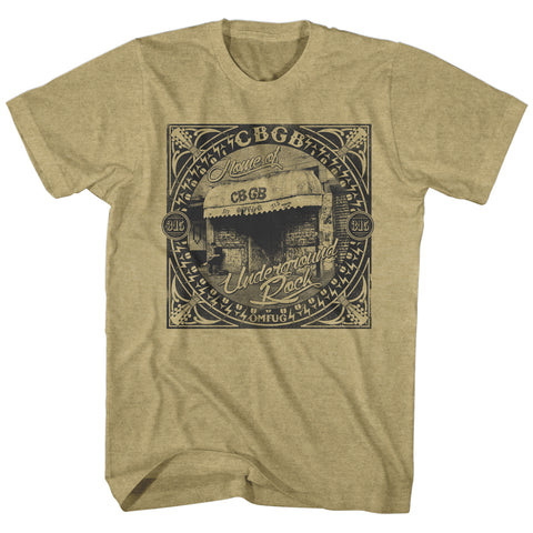 Cbgb Underground Rock Adult T-Shirt
