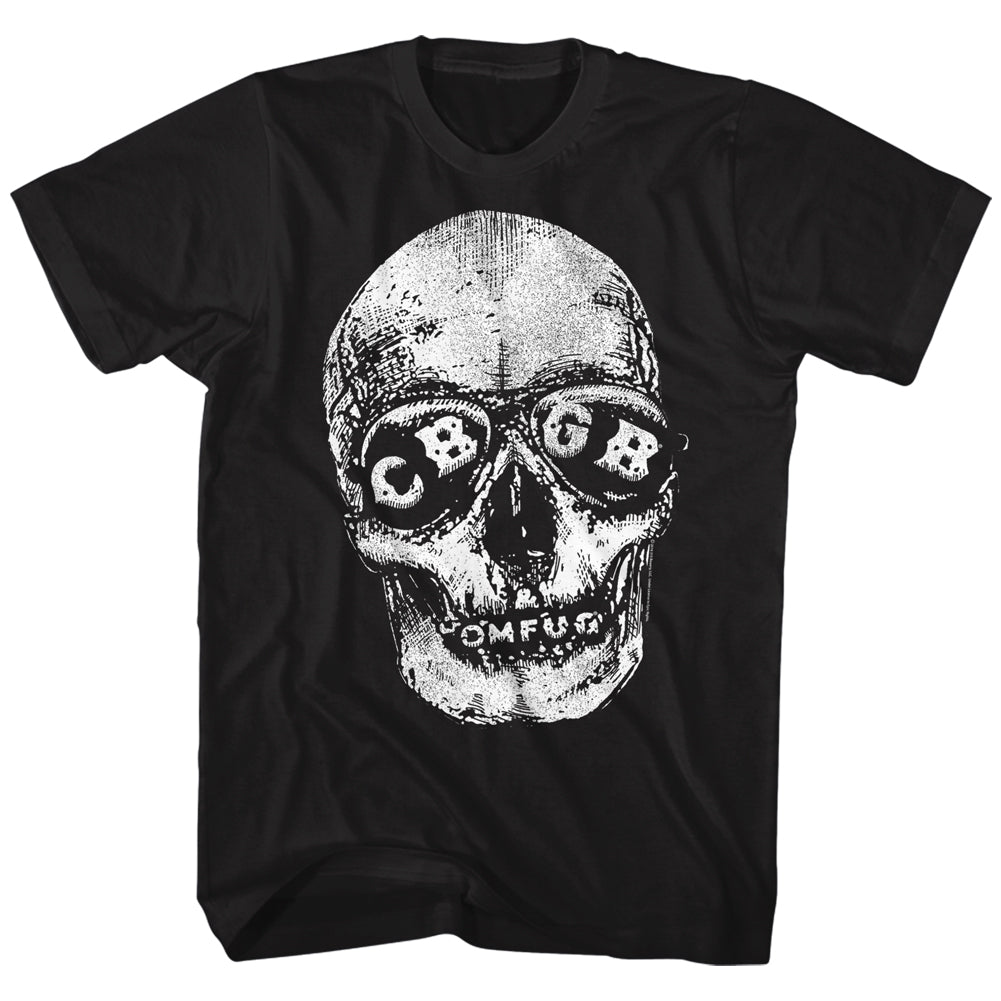 Cbgb Skeleton Adult T-Shirt