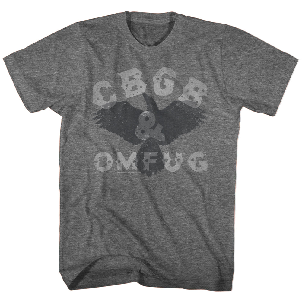 Cbgb Crow Adult T-Shirt