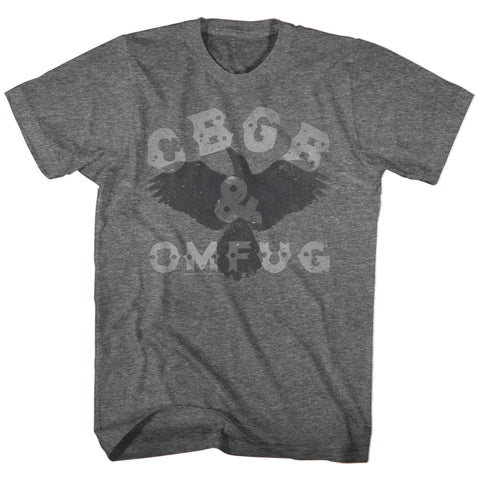 Cbgb Crow Adult T-Shirt