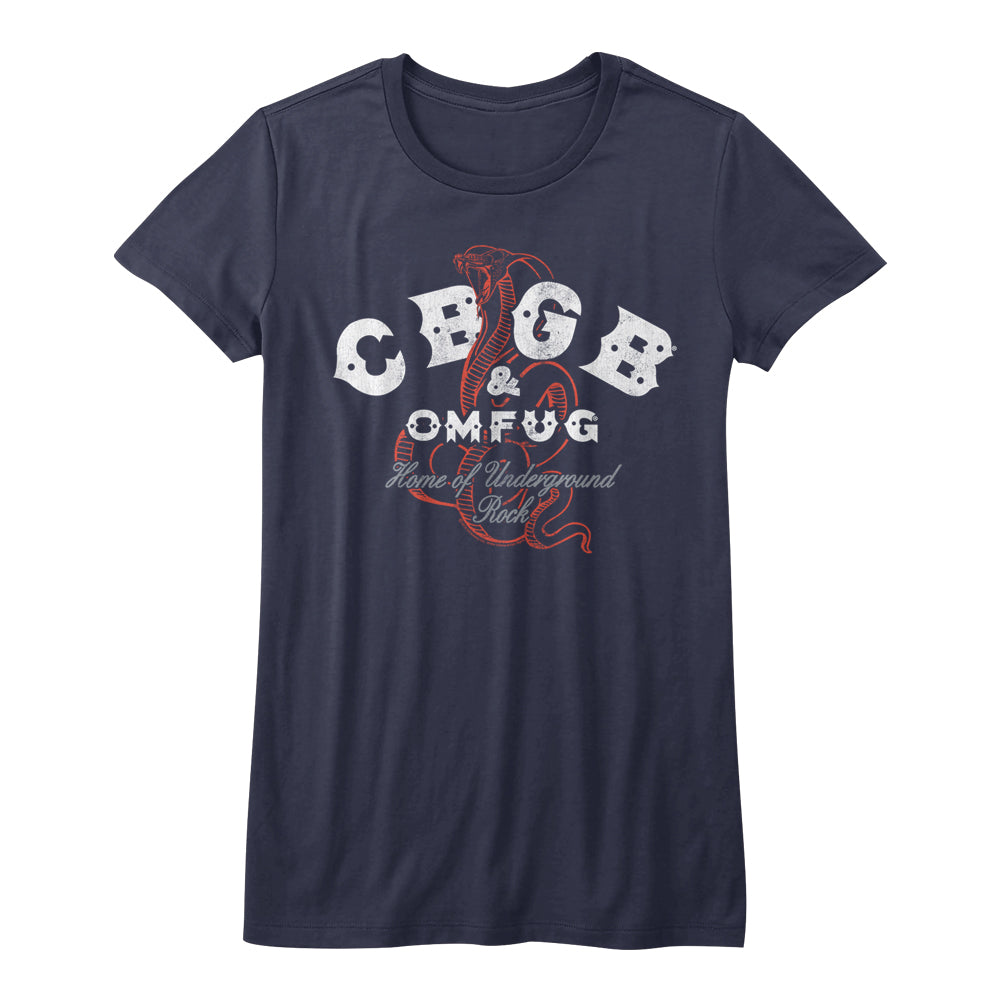 CBGB Snakes Juniors T-Shirt