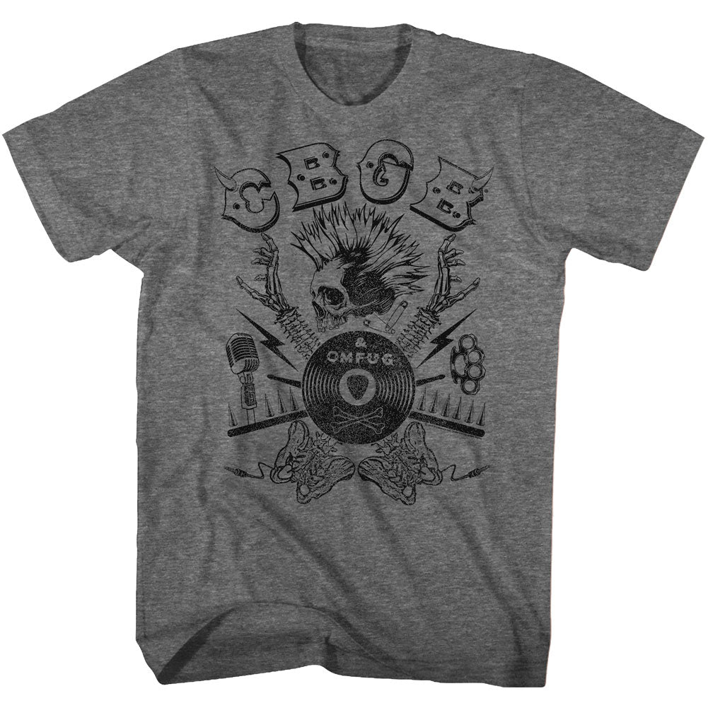Cbgb Spinetars Adult T-Shirt