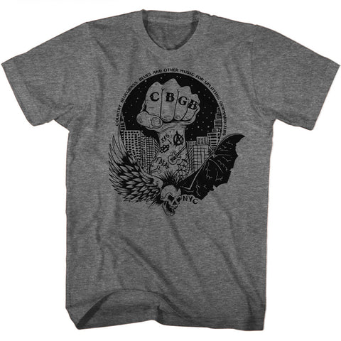 Cbgb Nyc Adult T-Shirt