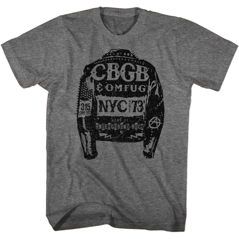 Cbgb Jacket Adult T-Shirt