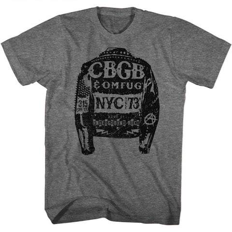 Cbgb Jacket Adult T-Shirt