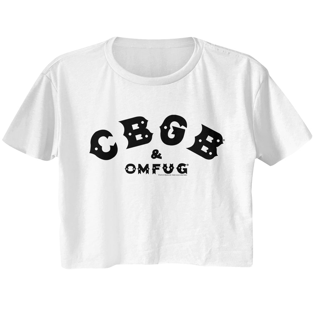 CBGB CBGB Black Ladies Festical Cali Crop