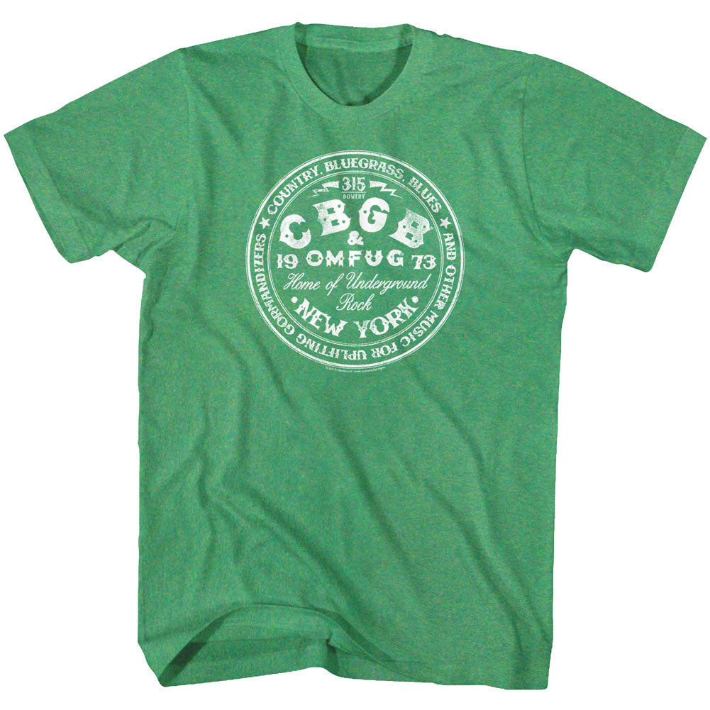 Cbgb Cbgb Circle Adult T-Shirt
