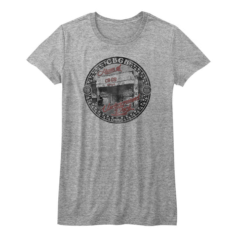 CBGB Circle Scene Ladies T-Shirt
