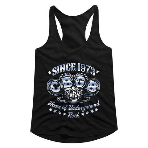 Cbgb Cbgb Knuckles  Women's Racerback