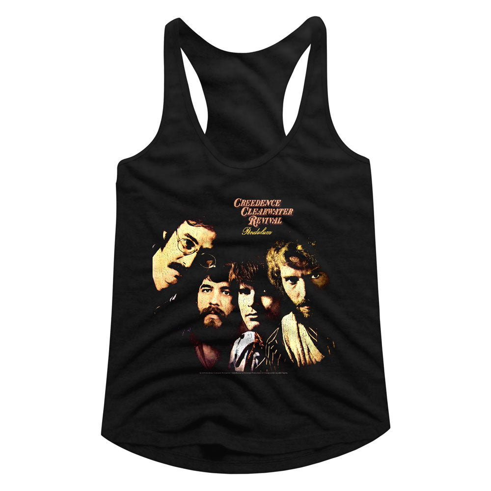 Creedence Clearwater Revival Pendulum Cover Ladies Racerback