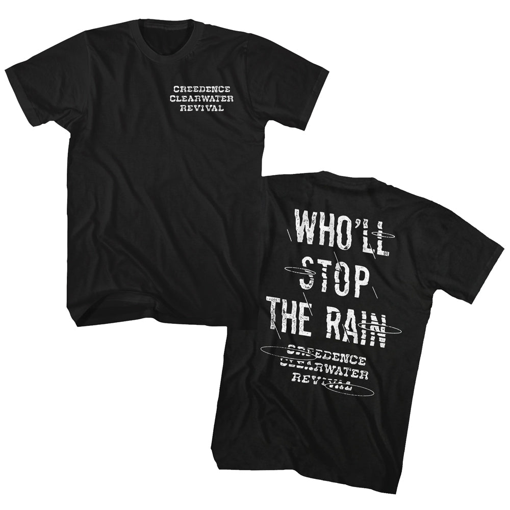 Creedence Clearwater Revival Stop The Rain Adult T-Shirt